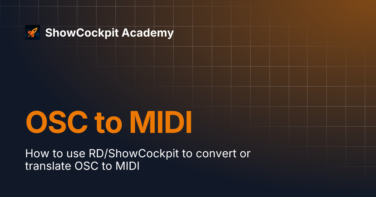 DTM・DAW The Missing Link OSC to MIDI Translator The Missing Link OSC/MIDI Translator Makes Your Electronic